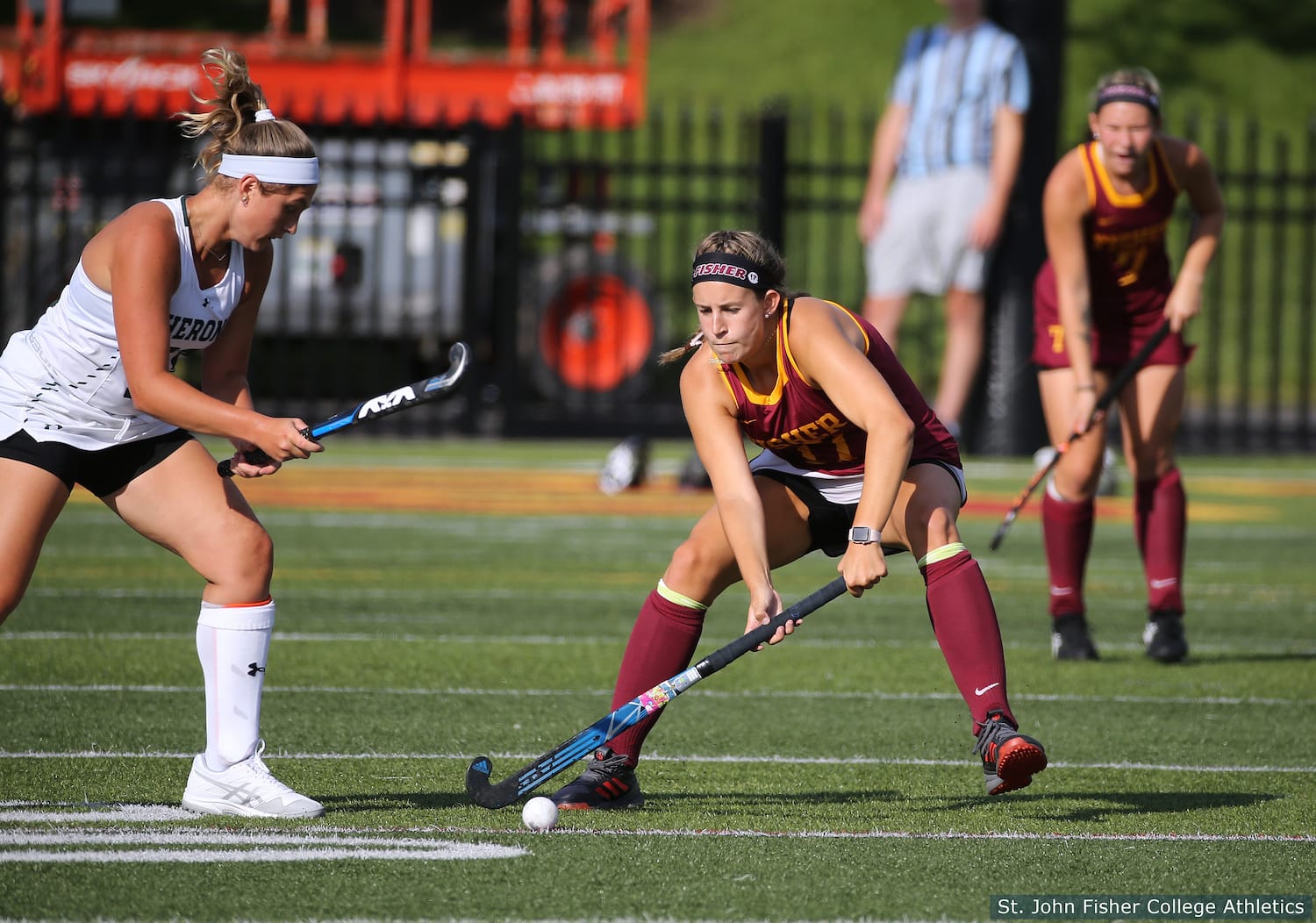 St. John Fisher athlete action shot