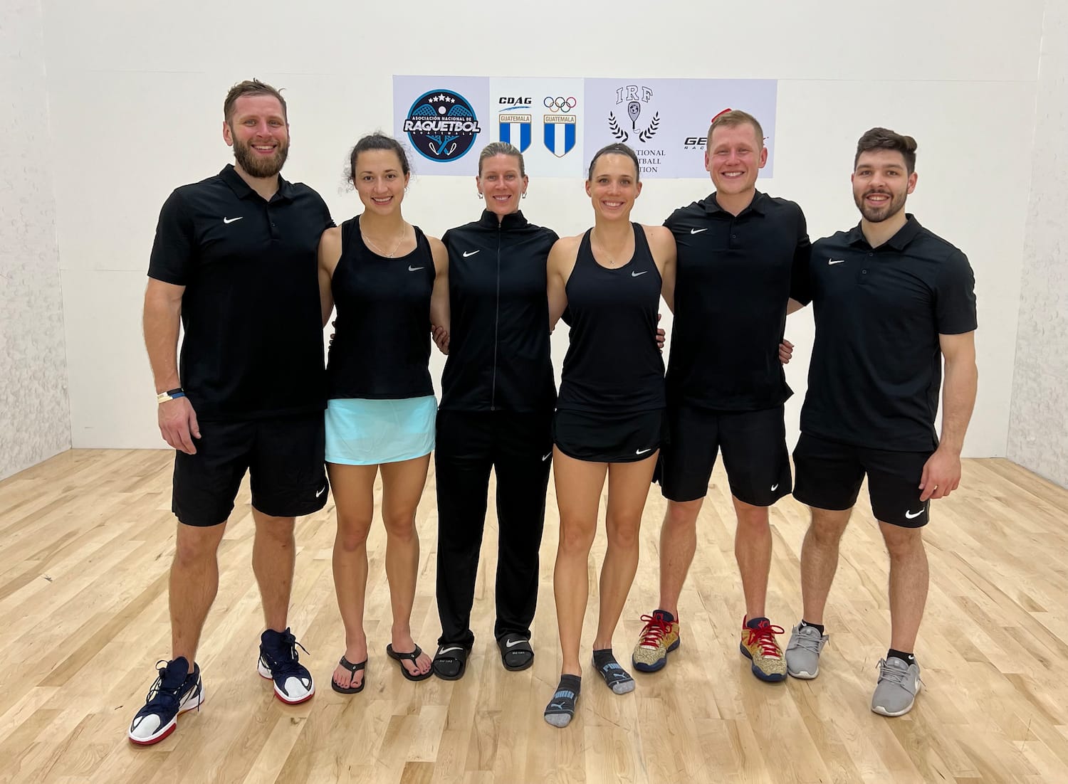 Team USA at the 2023 Pan American Racquetball Championships