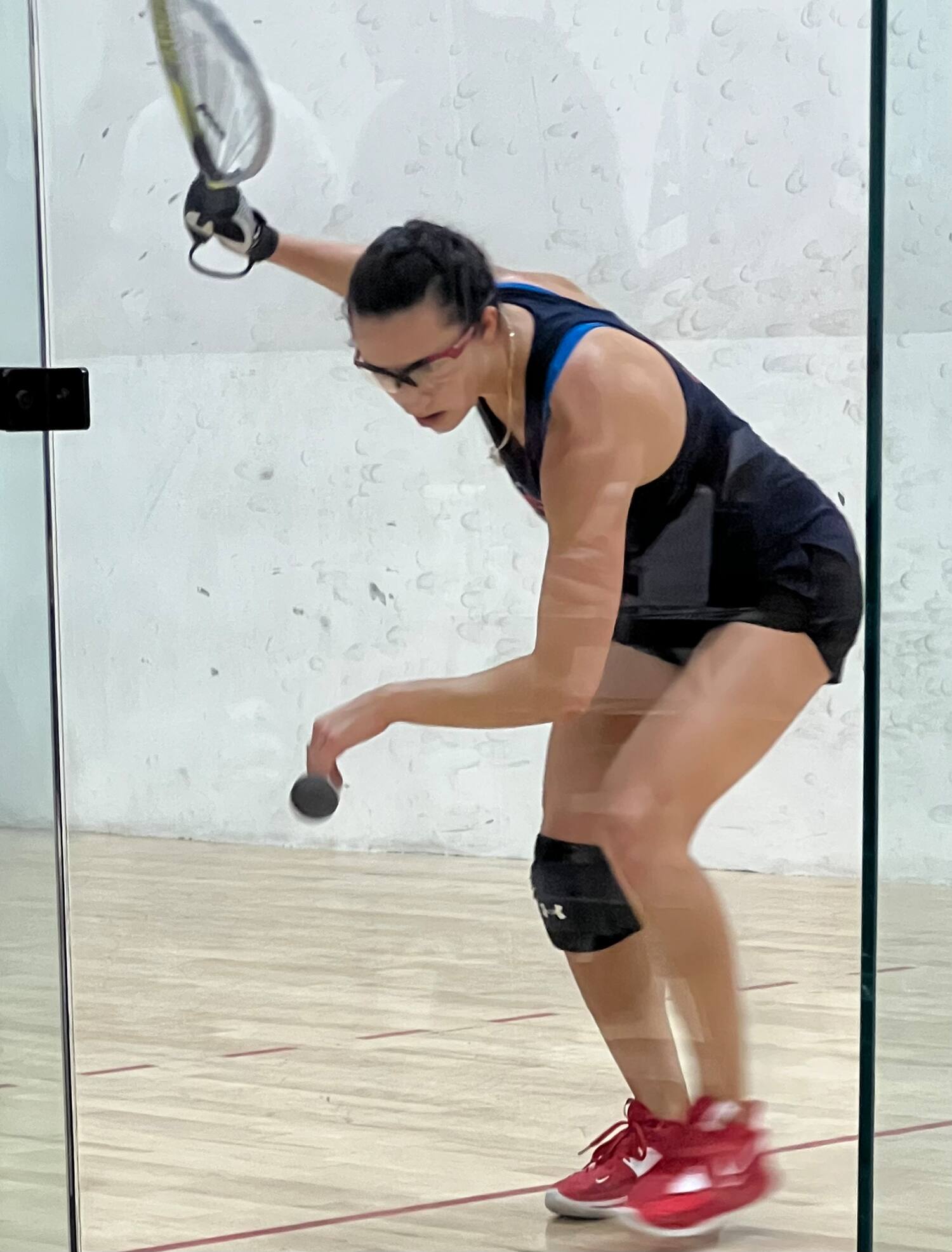 Erika Manilla at the 2023 Pan American Racquetball Championships