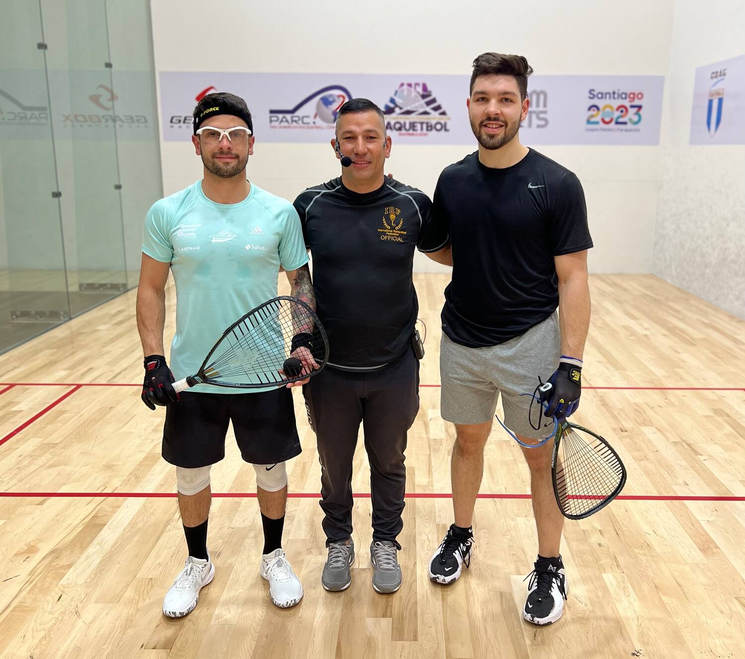 Thomas Carter vs. Ecuador at the Pan American Racquetball Championships (PARC)