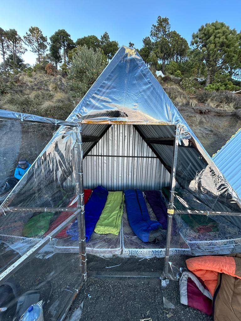 Sleeping Area during Hiking Excursion at the 2023 XXXIV Pan American Racquetball Championships (PARC)