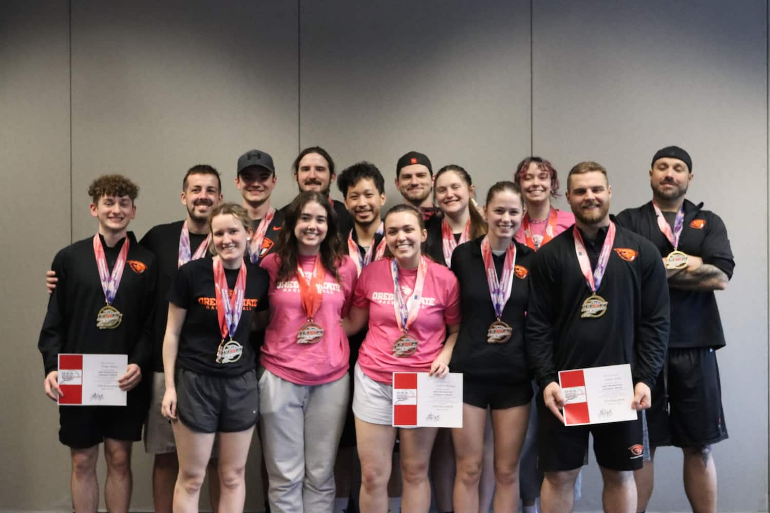 Oregon State University at the 2023 Intercollegiate Racquetball Championships