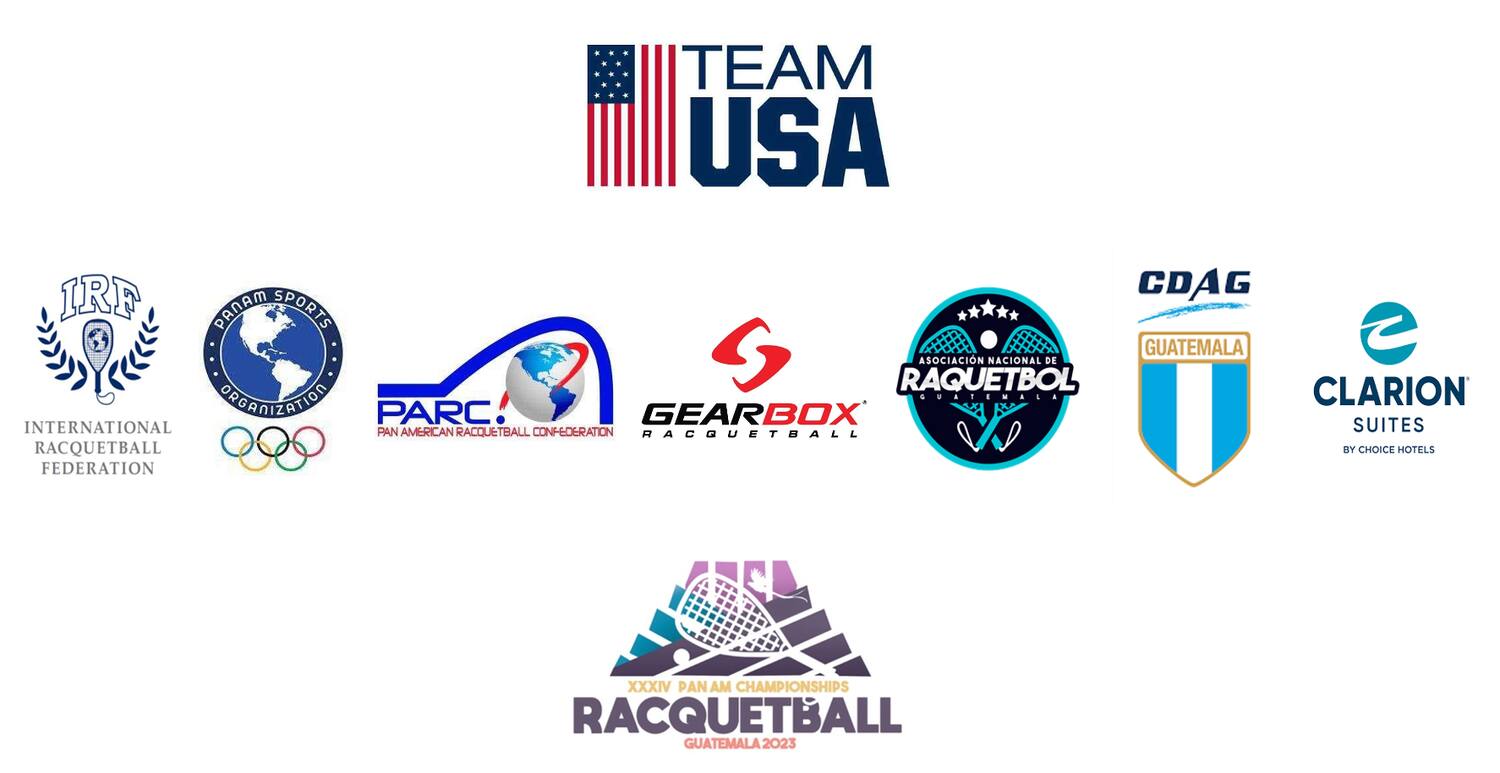 Pan Am Racquetball Championships Event Logos