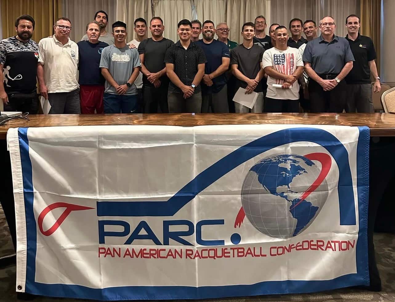 PARC Staff and Referees at the 2023 XXXIV Pan American Racquetball Championships (PARC)