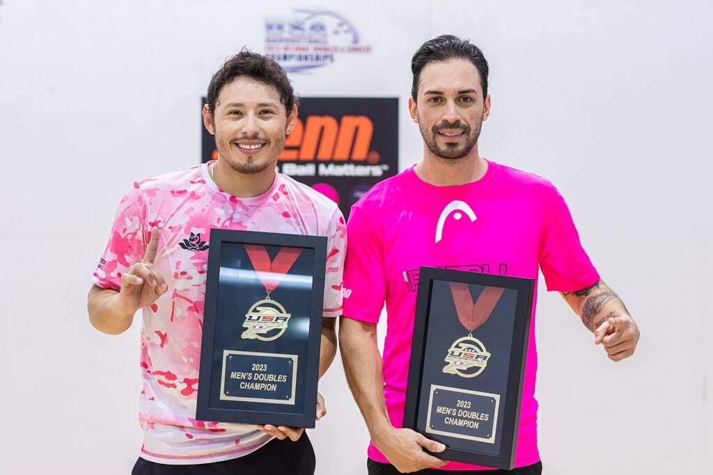 2023 National Doubles Champions Daniel De La Rosa & Alex Landa