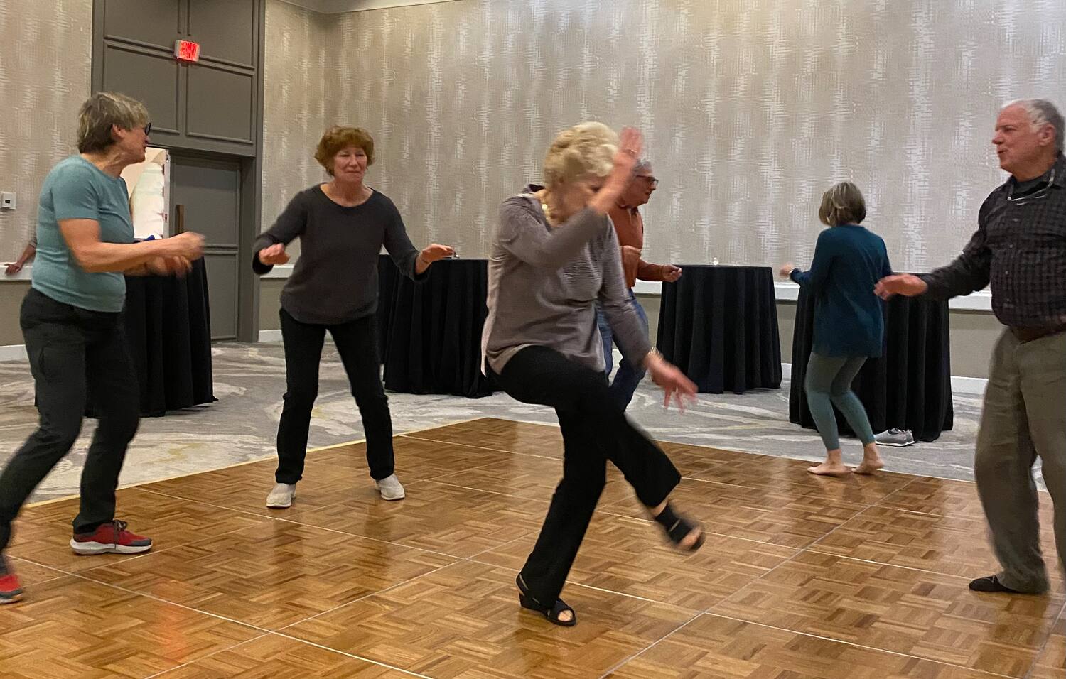 Dancing at the recent WSMRA event.