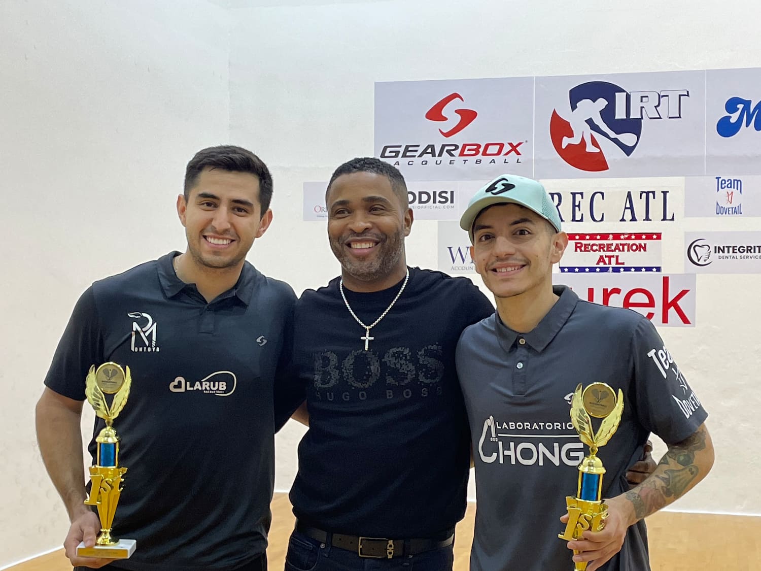 Pro Doubles Champions Rodrigo Motoya & Andree Parrilla