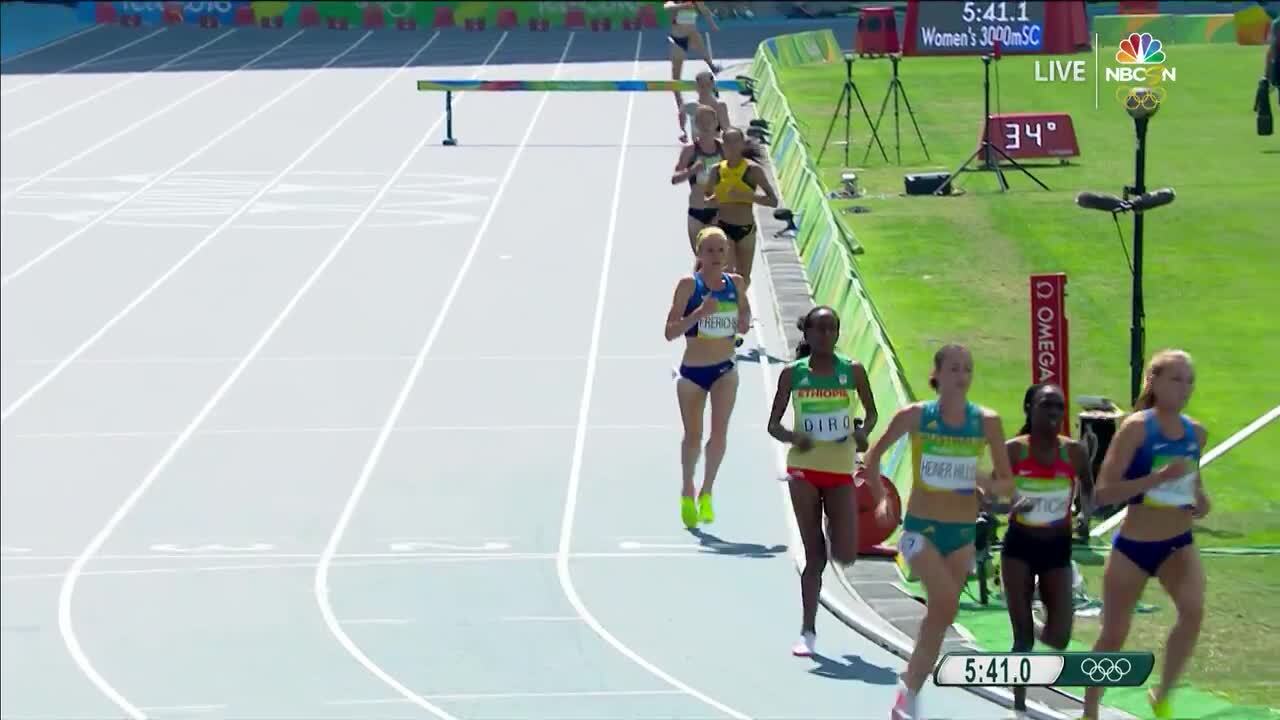 Emma Coburn USA 2016 Rio Olympics Bronze Medal Steeplechase 8x10