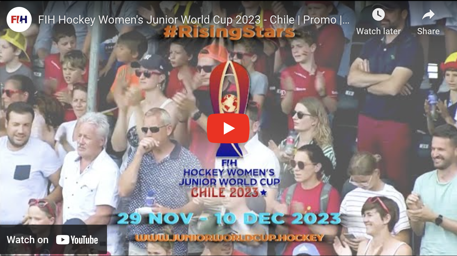 USA Field Hockey FIH Hockey Womens Junior World Cup Chile 2023 100 Days to Go!