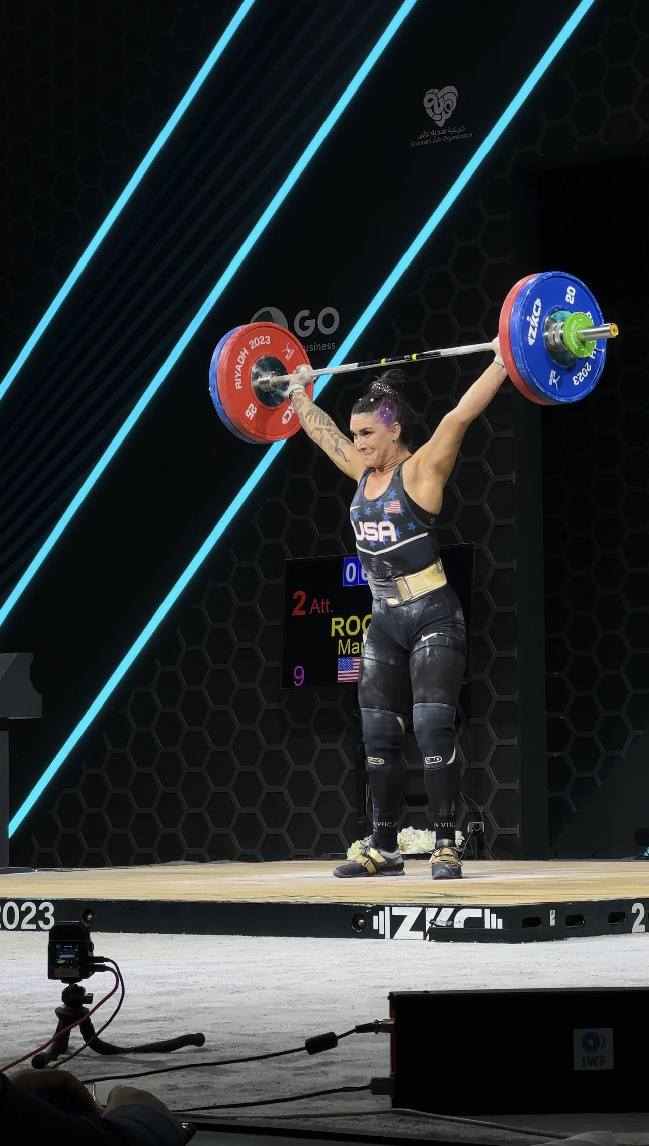 USA Weightlifting Mattie Rogers lands in 4th place, narrowly missing the 81kg podium at 23WWC