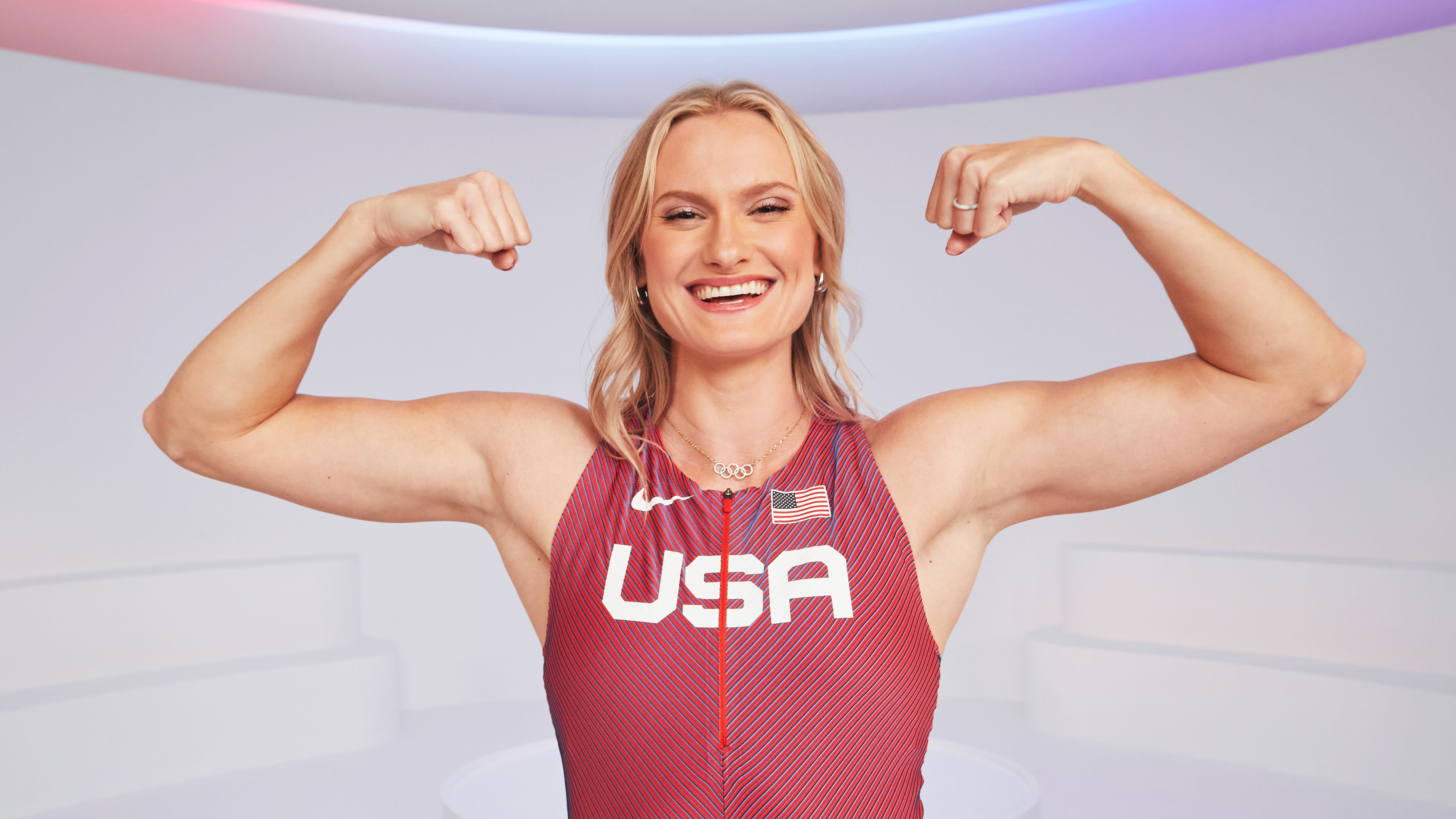 Nike USA Women's Official Rio Team Warm Up Capris – Team USATF Store
