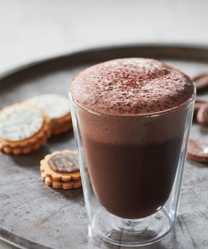 Indulgent Hot Chocolate Valrhona Chocolate