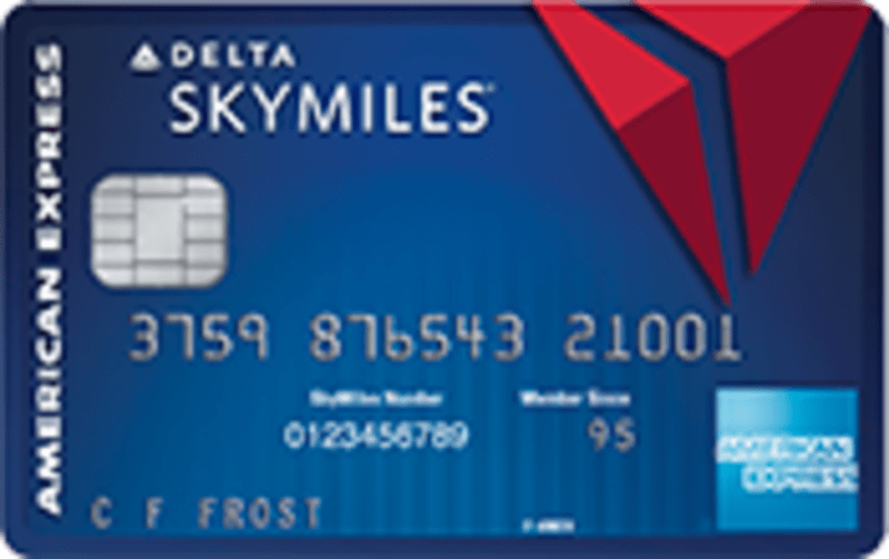 delta skymiles card checked bag