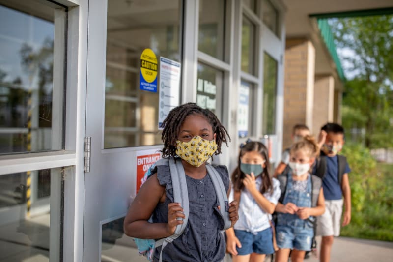 74% of Parents Say Unvaccinated Kids Should Wear Masks at School as CDC
