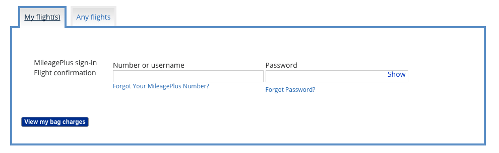 united economy plus baggage allowance