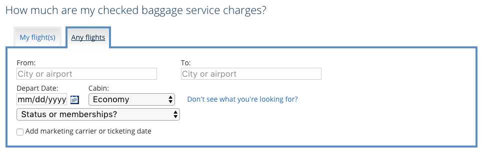 united airlines checked baggage size