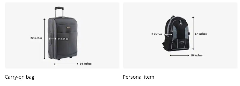 united maximum baggage weight