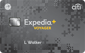 Expedia®+ Voyager Card from Citi Image of Expedia®+ Voyager Card from Citi