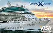 Celebrity Cruises® Visa Signature® Credit Card Image of Celebrity Cruises® Visa Signature® Credit Card