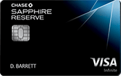 Chase Sapphire Reserve℠ Image of Chase Sapphire Reserve℠