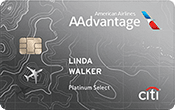 Citi® / AAdvantage® Platinum Select® World Elite™ Mastercard® Image of Citi® / AAdvantage® Platinum Select® World Elite™ Mastercard®