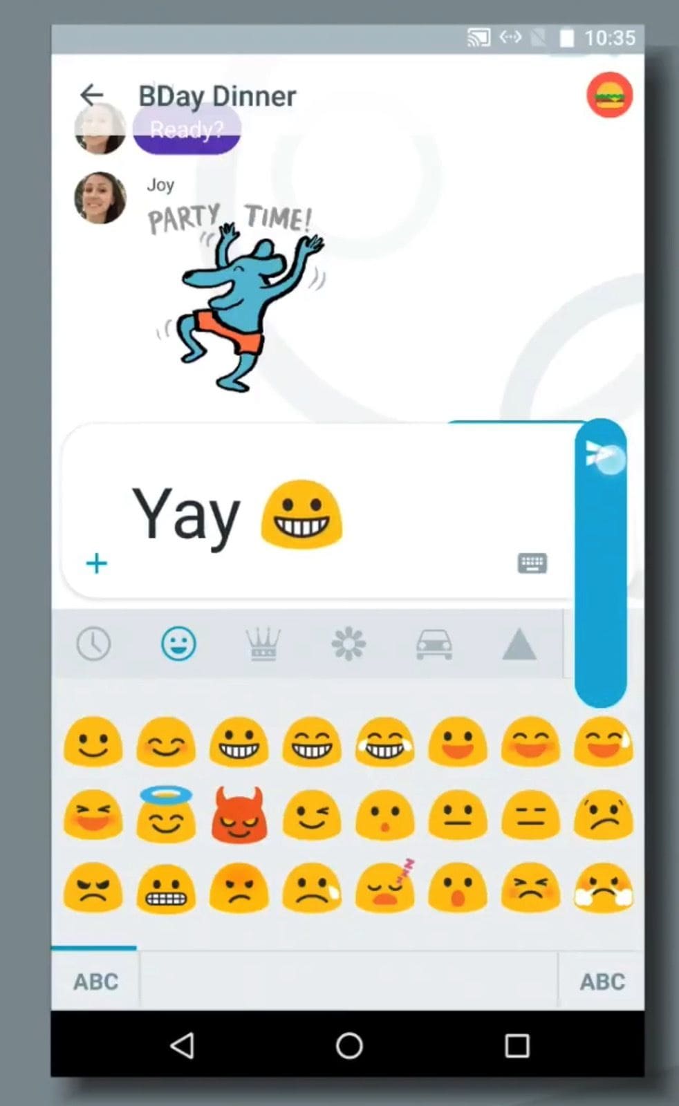 Google Allo Screenshot