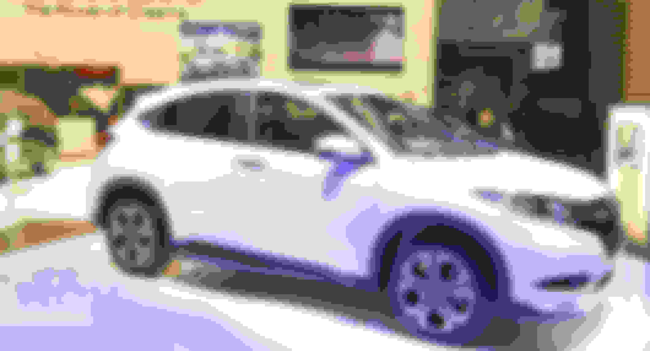 This photo shows a Honda HR-V in a showroom.