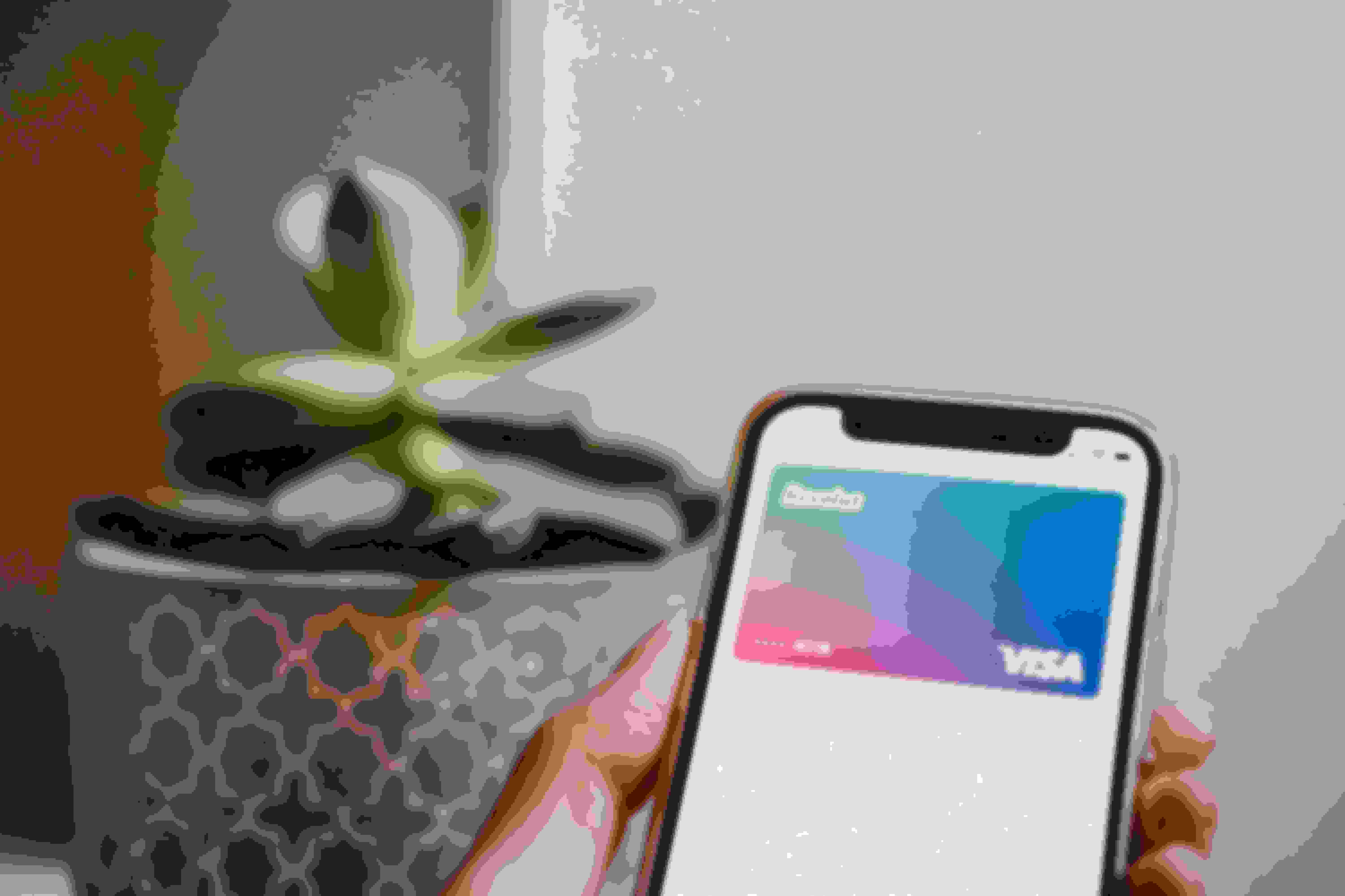 Dgital Credit card on Apple Wallet.