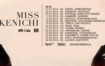 Miss Kenichi auf Tour mit ihrem Album "The Trail"