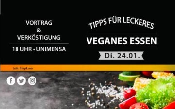 Tipps für Veganes Essen + Verköstigung in der Uni Mensa