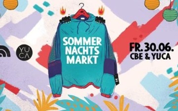 SommerNachtsMarkt im Club Bahnhof Ehrenfeld