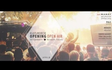 Kulturdeck Frühlingserwachen - Season Opening 2016