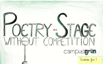 Poetry-Stage in der HumFak
