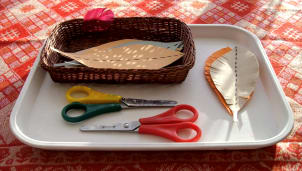 snip-around-paper-feathers.jpg Snipping around paper feathers