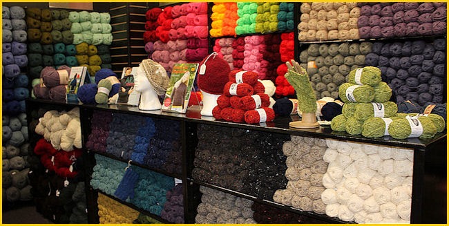 Our new Knitting and Wool Department