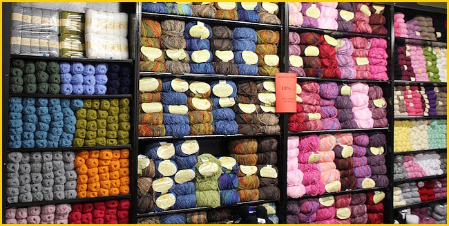 Our new Knitting and Wool Department