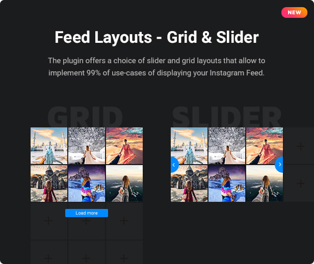 instagram feed 01 - Instagram Feed - WordPress Instagram Gallery Instagram Feed Layouts