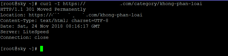 curl I - 5 cách xóa category trên đường dẫn Wordpress 5 cách xóa category trên đường dẫn Wordpress - 2