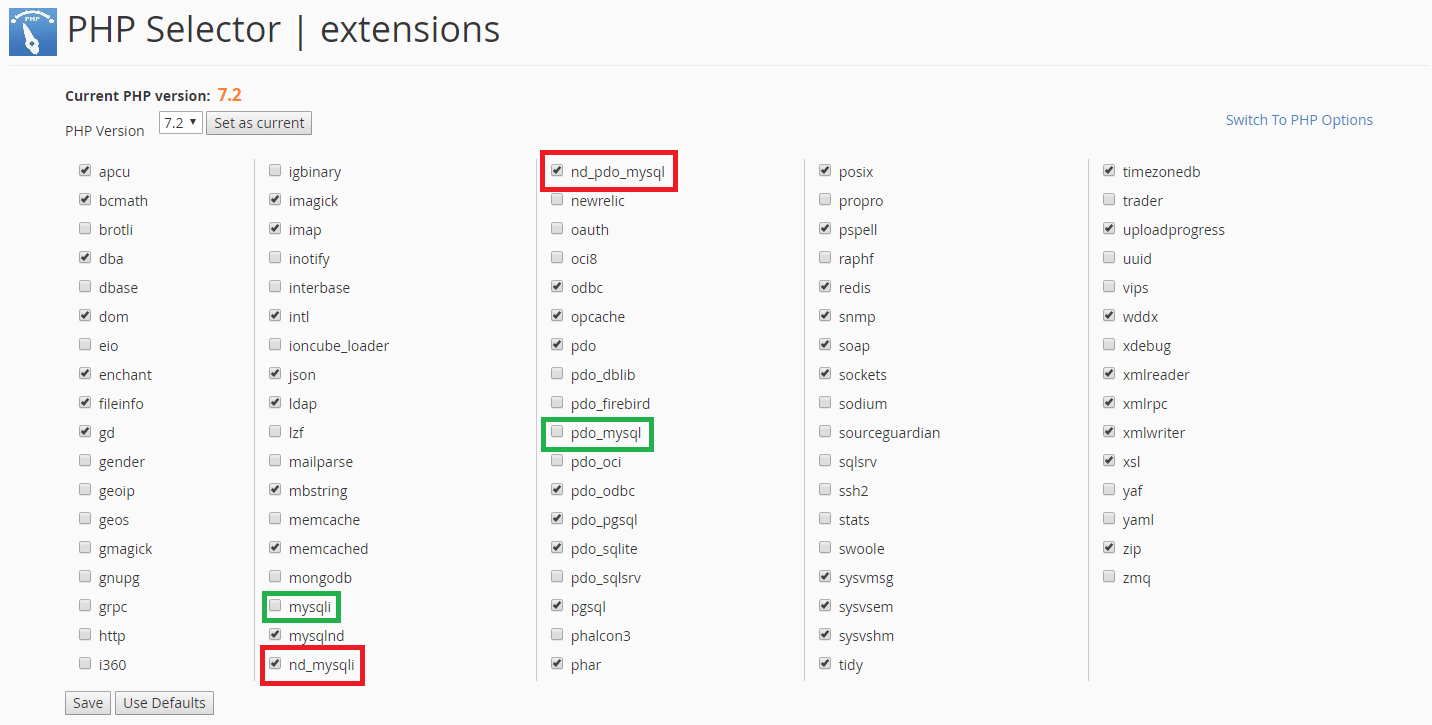 php selector - Sửa lỗi Database backup failed because memory is exhausted php selector extensions