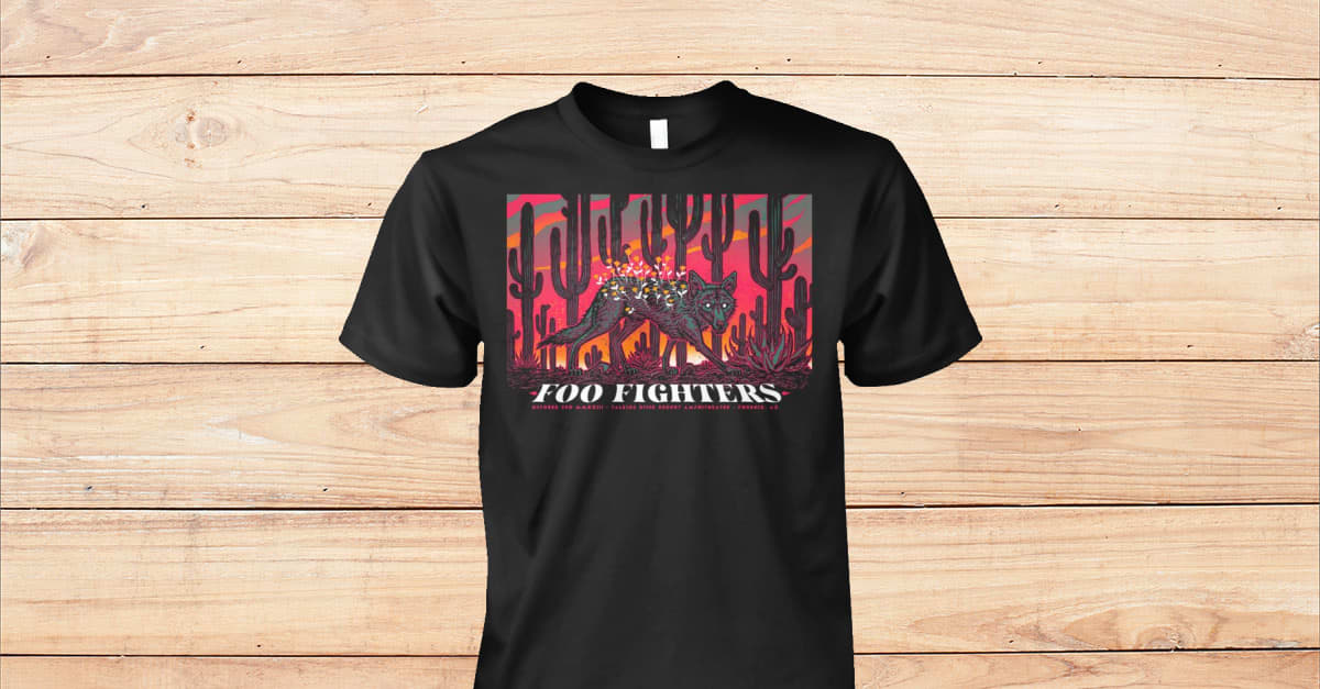 Foo Fighters Phoenix AZ Tour 2023 Shirt Viralstyle