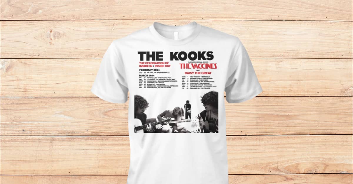 The kooks shirt hotsell