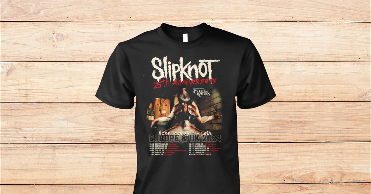 Slipknot tour 2020 t shirt top