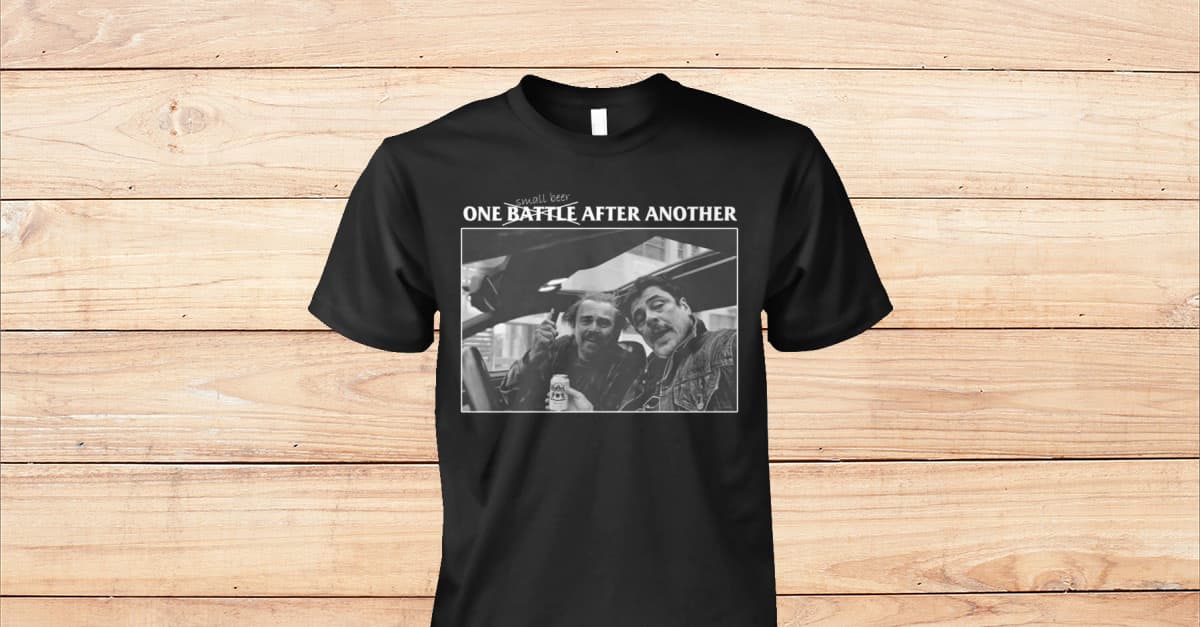 One Small Beer After Another T-Shirt - Viralstyle