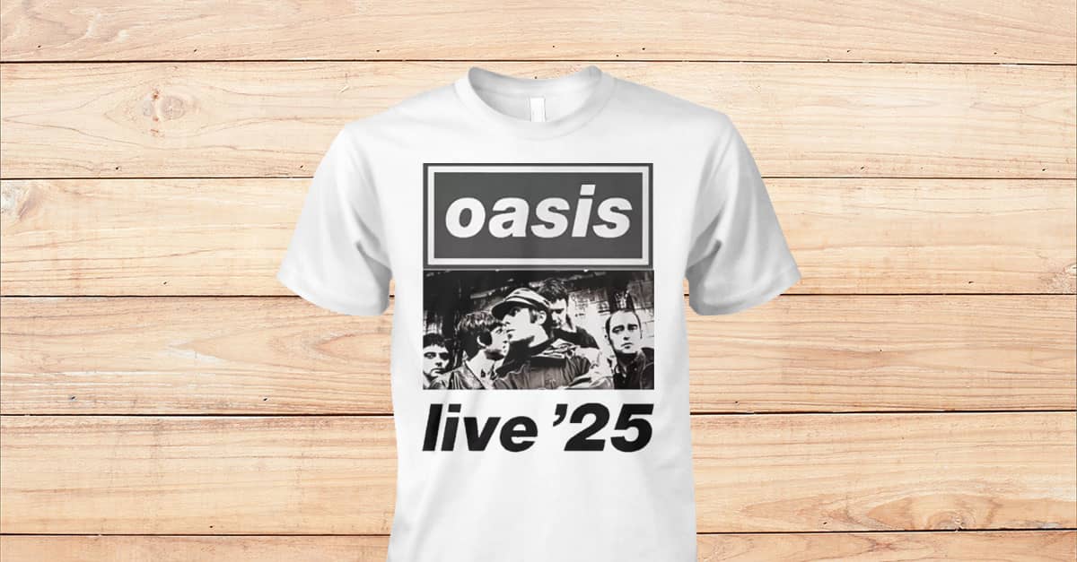 oasis live '25 Tシャツマンチェスター会場限定TシャツXL oasis live '25 MANCHSTER限定 Tシャツ XL - メルカリ