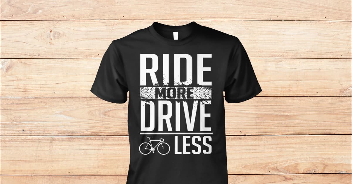 Bike Ride more, drive less Viralstyle