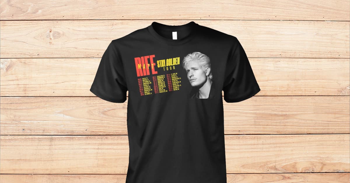 Matt rife Stay Golden Tour 2025 Shirt Viralstyle
