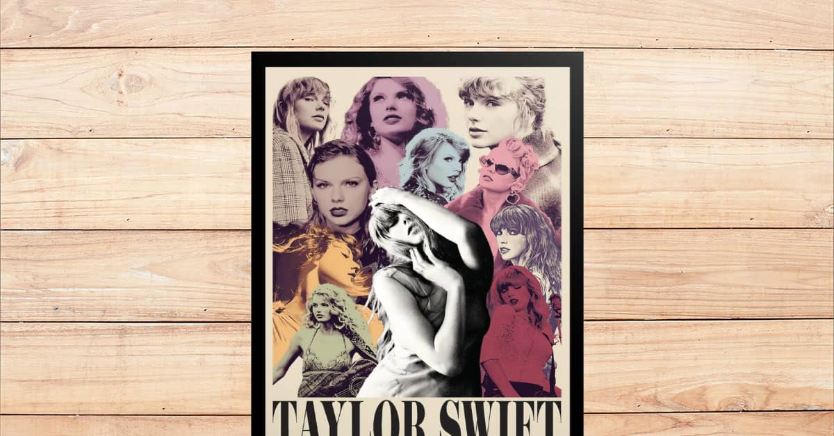 Taylor Swift July 1719 2024 Veltins Arena Gelsenkirchen Germany Poster