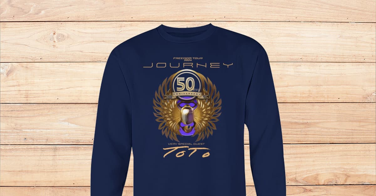 Journey Freedom Tour 2024 shirt - Viralstyle