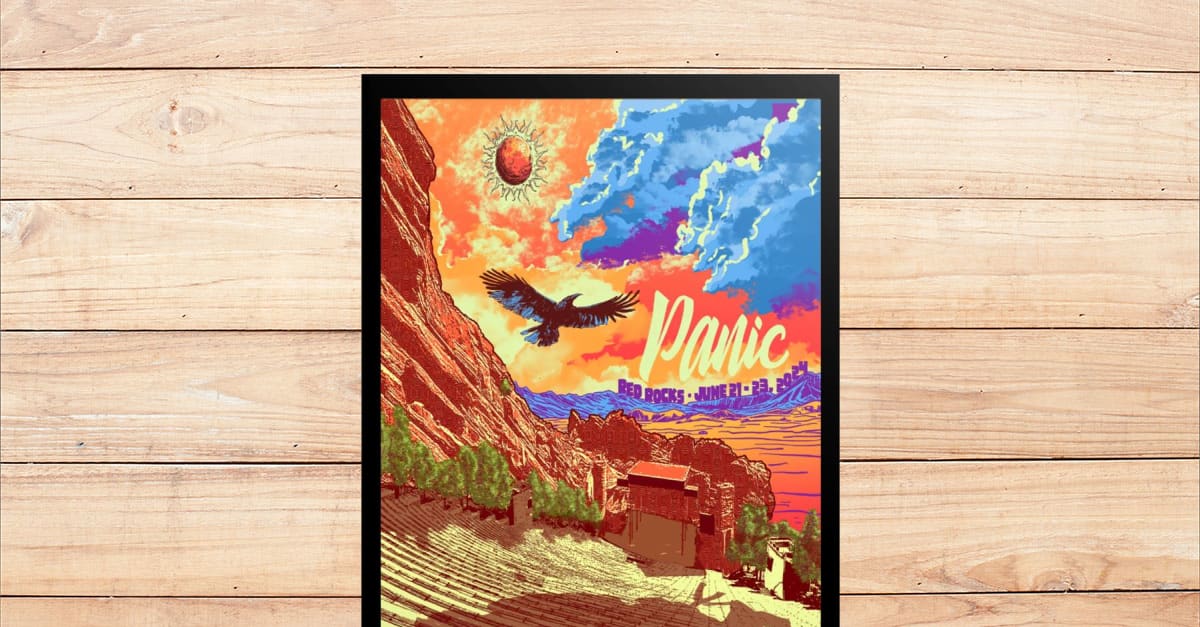 Widespread Panic Event June 2123 2024 Red Rocks Amphitheatre in