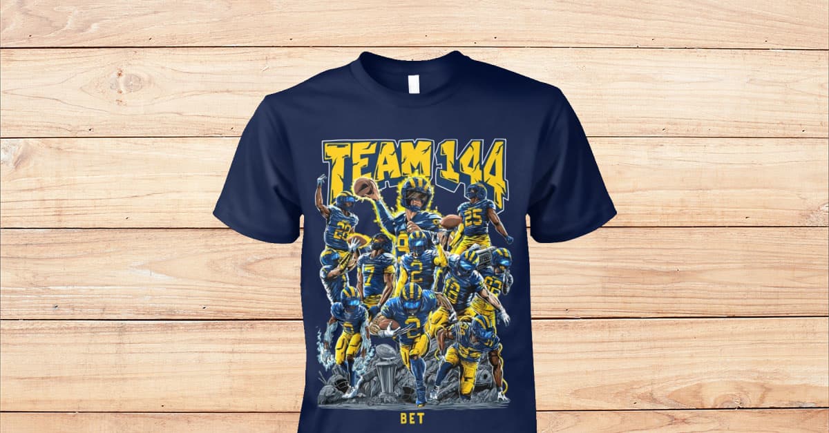 Michigan Team 144 Shirt - Viralstyle